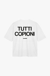 T-Shirt "COPY&PASTE" TuttiCopioni White/Black - BASEDODICI®