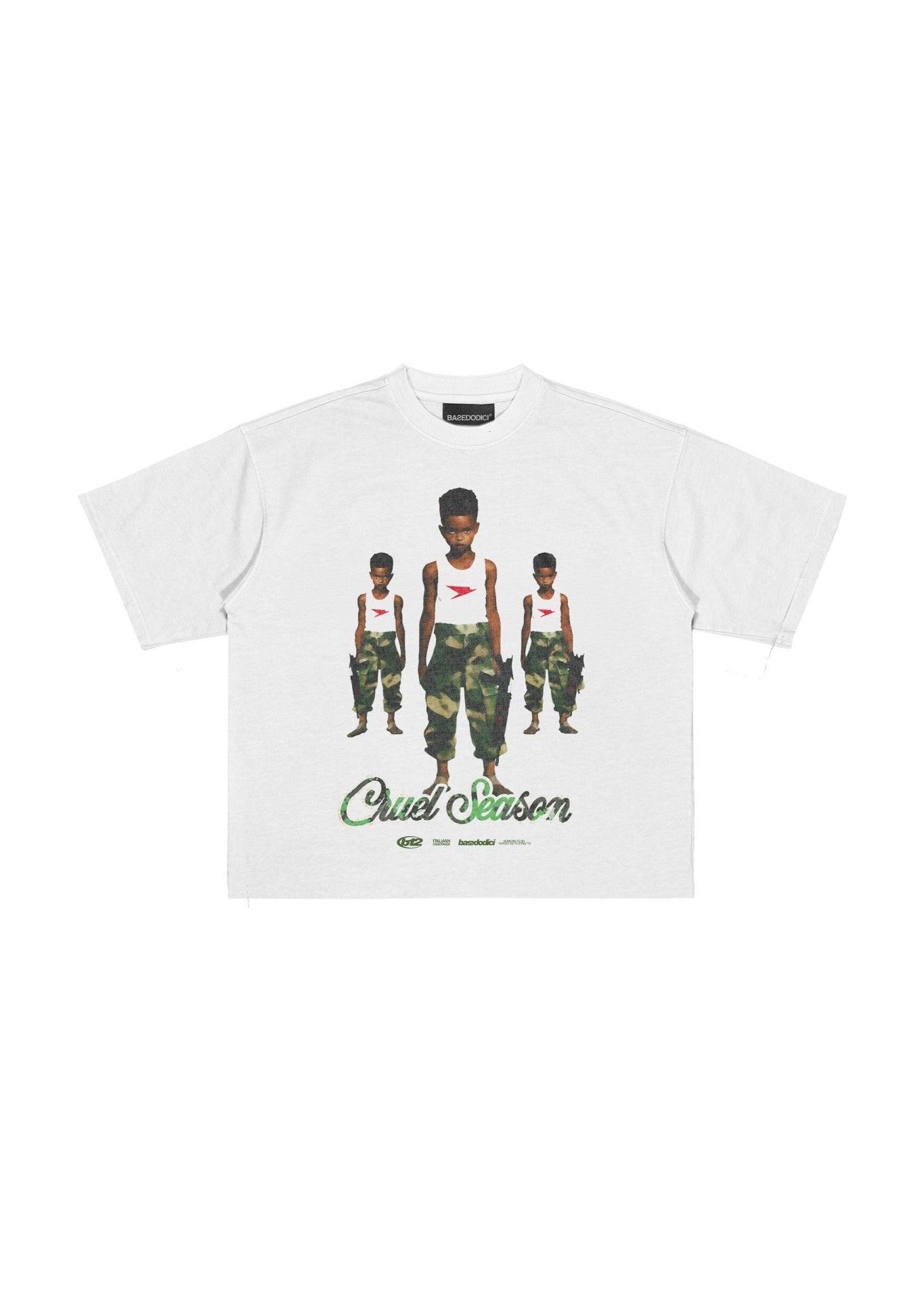T-Shirt "CRUEL SEASON" Cruel White - BASEDODICI®