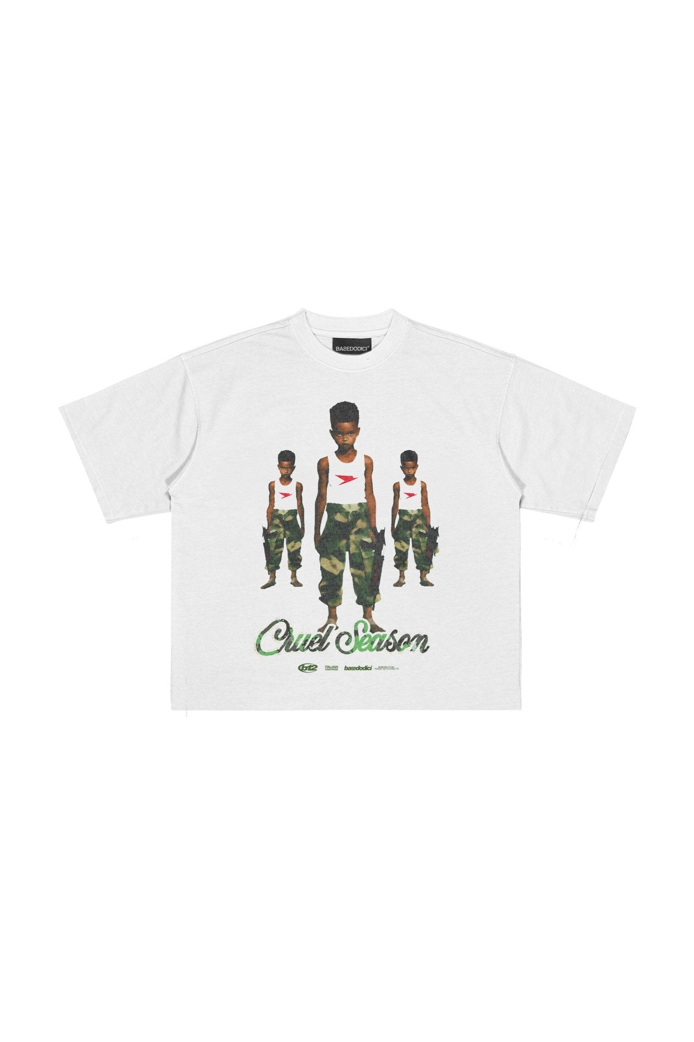 T-Shirt "CRUEL SEASON" Cruel White - BASEDODICI®
