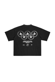 T-Shirt "CRUEL SEASON" Italiano Black - BASEDODICI®