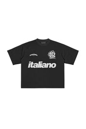 T-Shirt "CRUEL SEASON" Italiano Black - BASEDODICI®