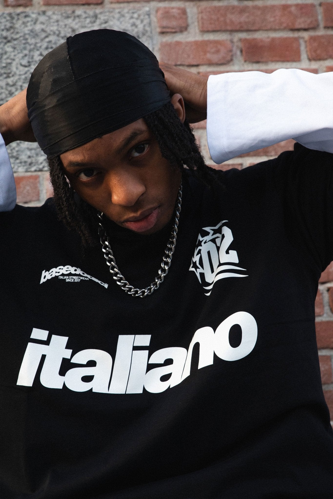 T-Shirt "CRUEL SEASON" Italiano Black - BASEDODICI®