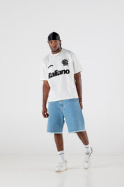 T-Shirt "CRUEL SEASON" Italiano White - BASEDODICI®