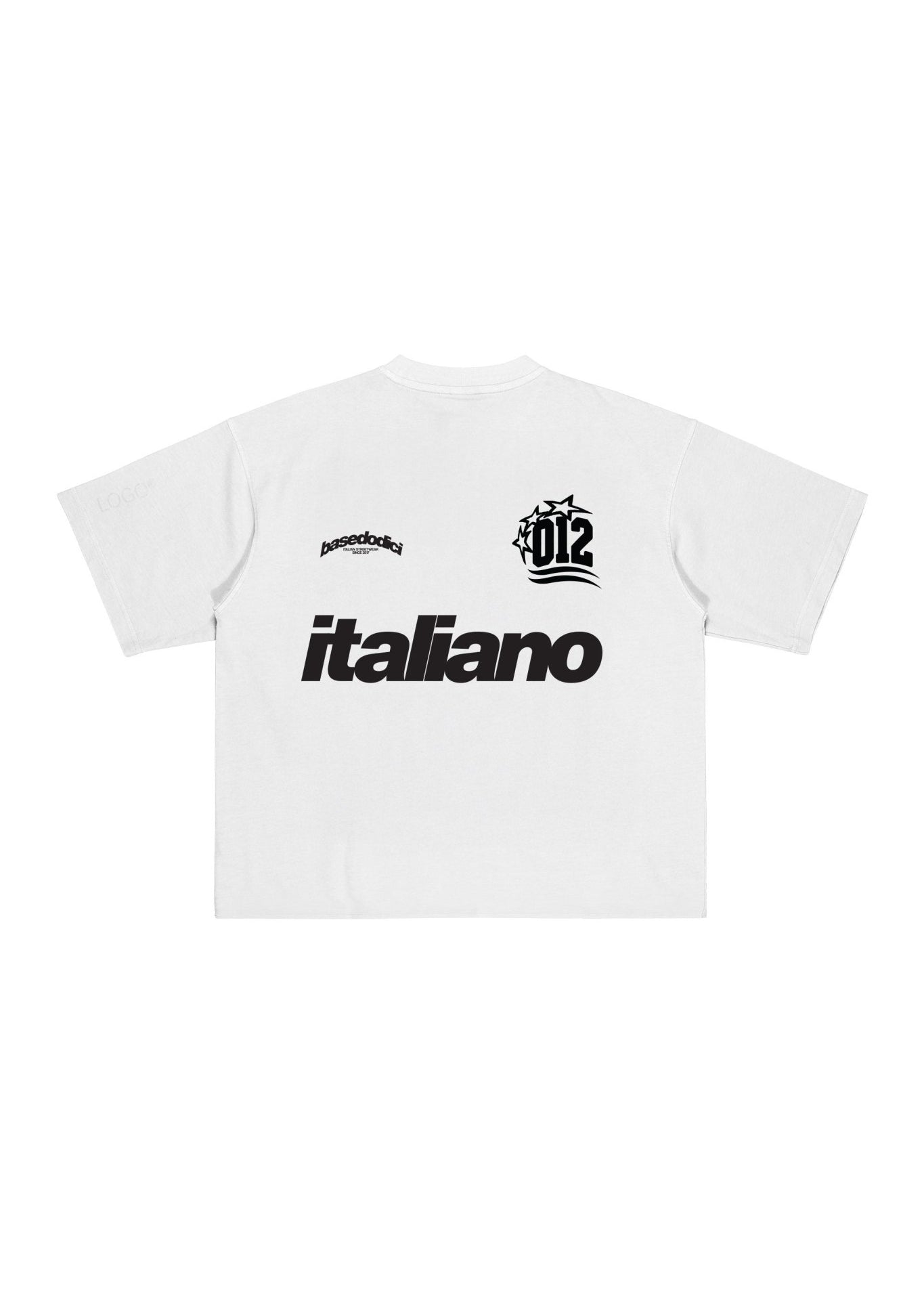 T-Shirt "CRUEL SEASON" Italiano White - BASEDODICI®