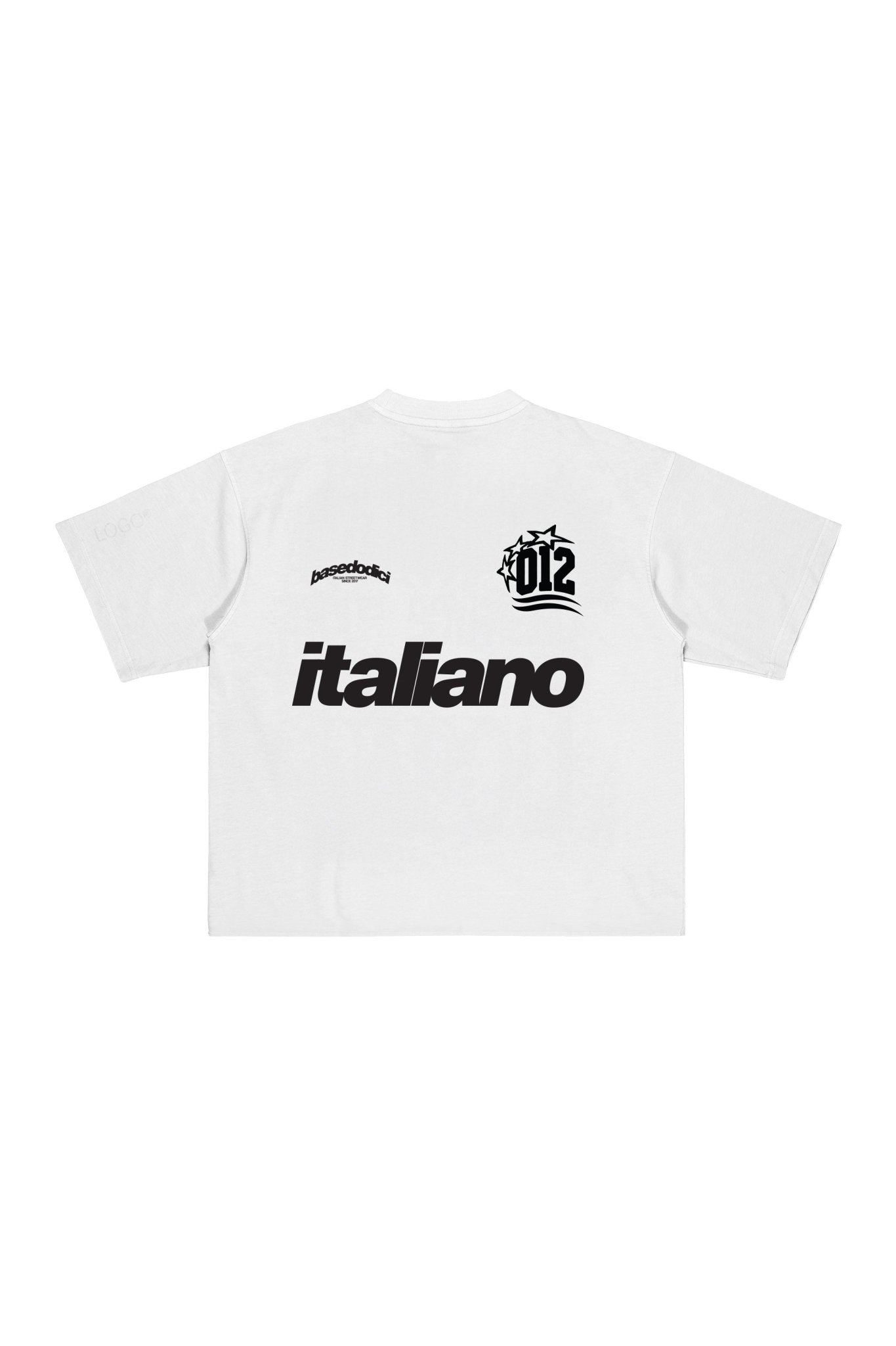 T-Shirt "CRUEL SEASON" Italiano White - BASEDODICI®