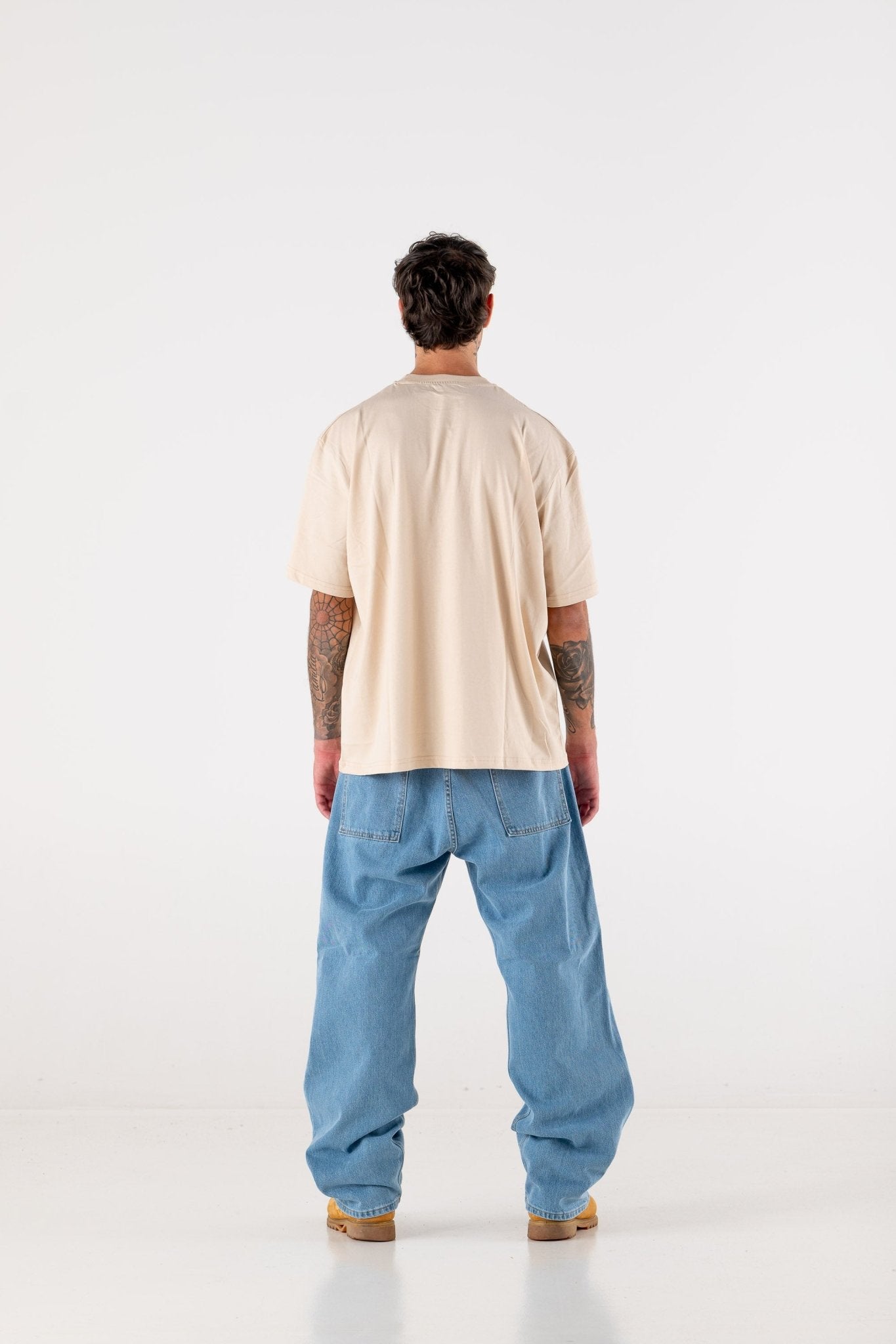 T-Shirt "DE LA RUE À LA RUE" Club Beige - BASEDODICI®