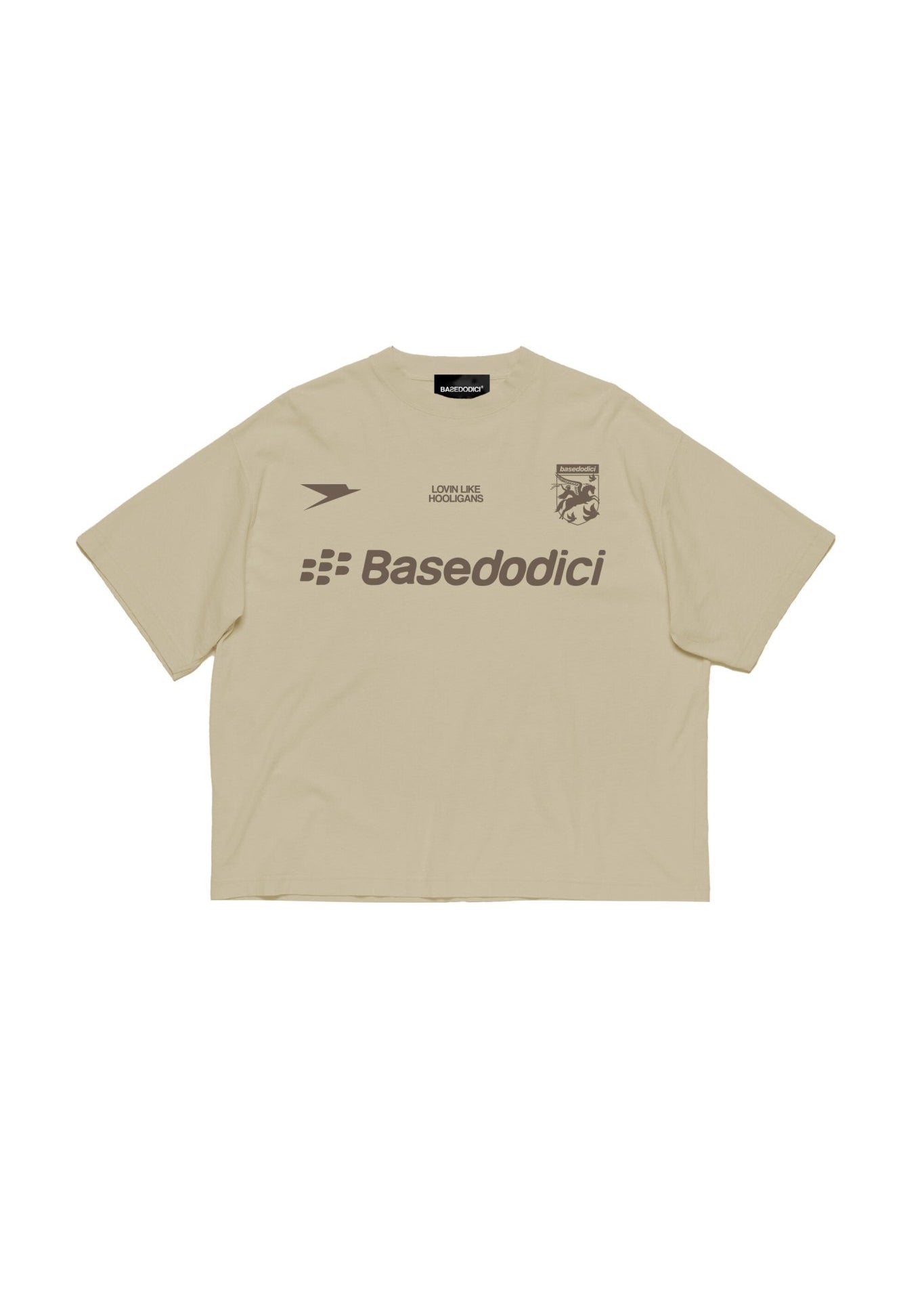 T-Shirt "DE LA RUE À LA RUE" Club Beige - BASEDODICI®