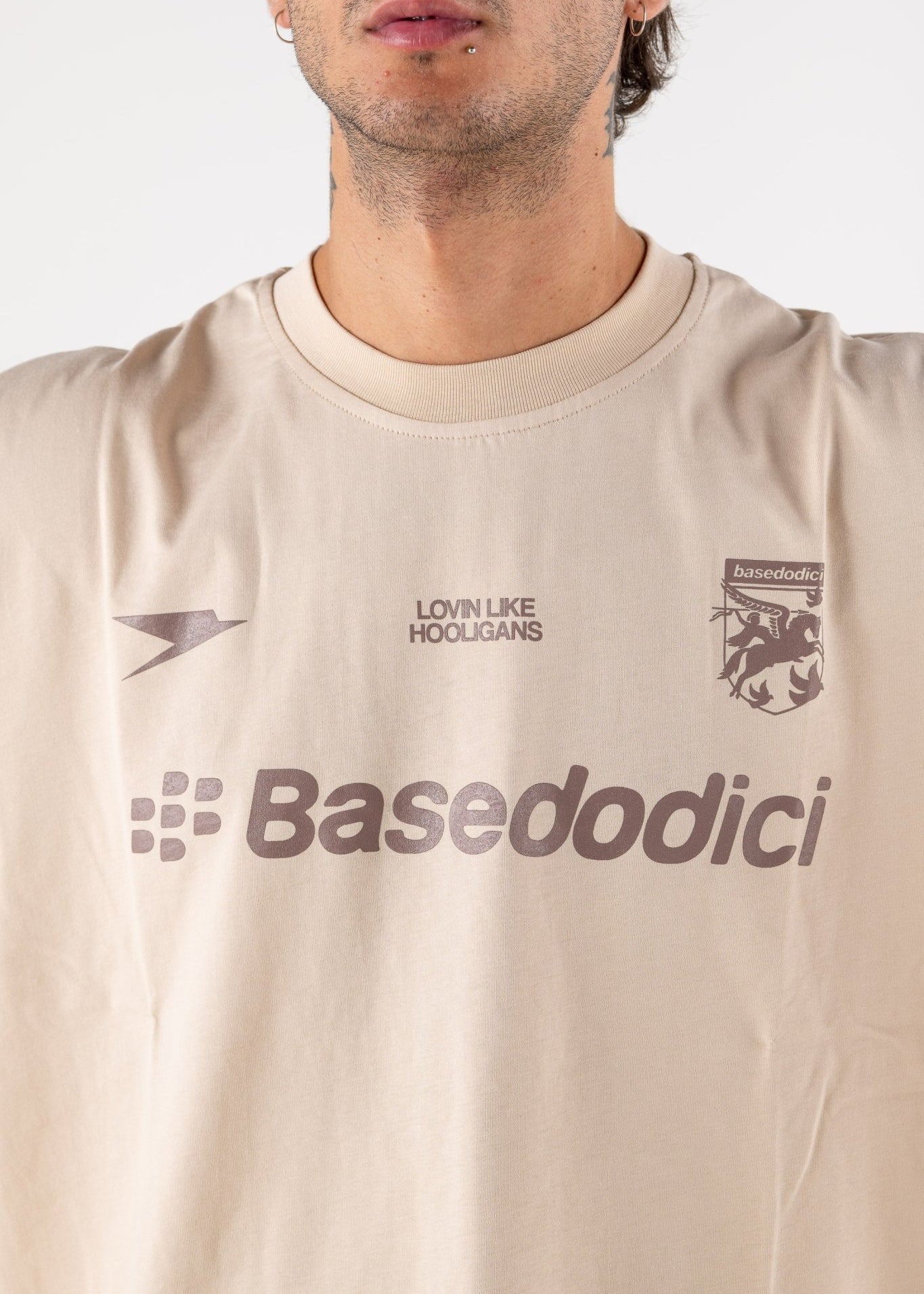 T-Shirt "DE LA RUE À LA RUE" Club Beige - BASEDODICI®