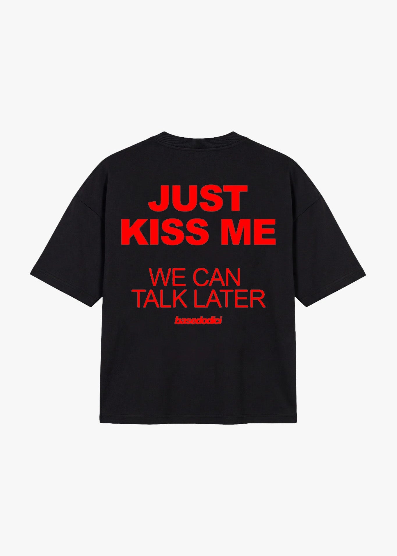 T-Shirt "DIVA" KissMe Black - BASEDODICI®