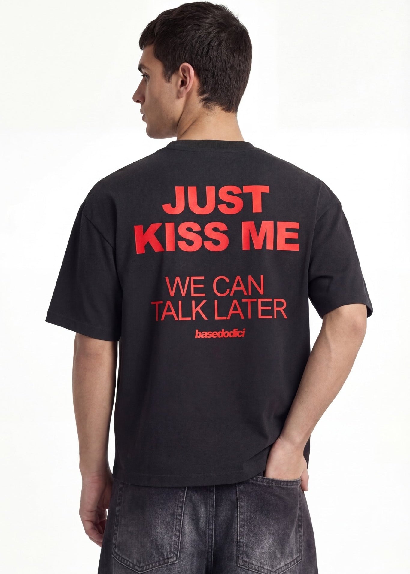 T-Shirt "DIVA" KissMe Black - BASEDODICI®