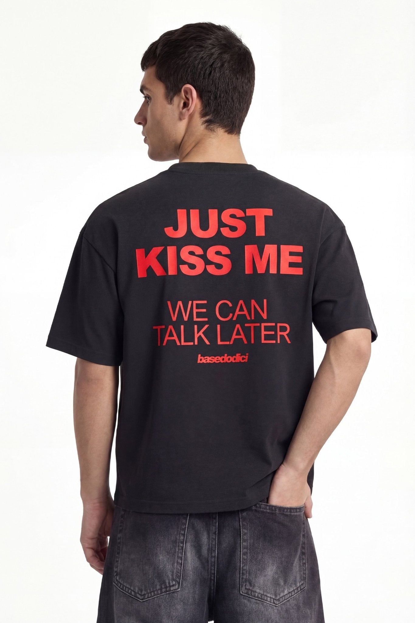 T-Shirt "DIVA" KissMe Black - BASEDODICI®