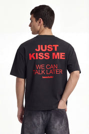 T-Shirt "DIVA" KissMe Black - BASEDODICI®