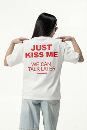 T-Shirt "DIVA" KissMe White - BASEDODICI®
