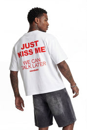 T-Shirt "DIVA" KissMe White - BASEDODICI®
