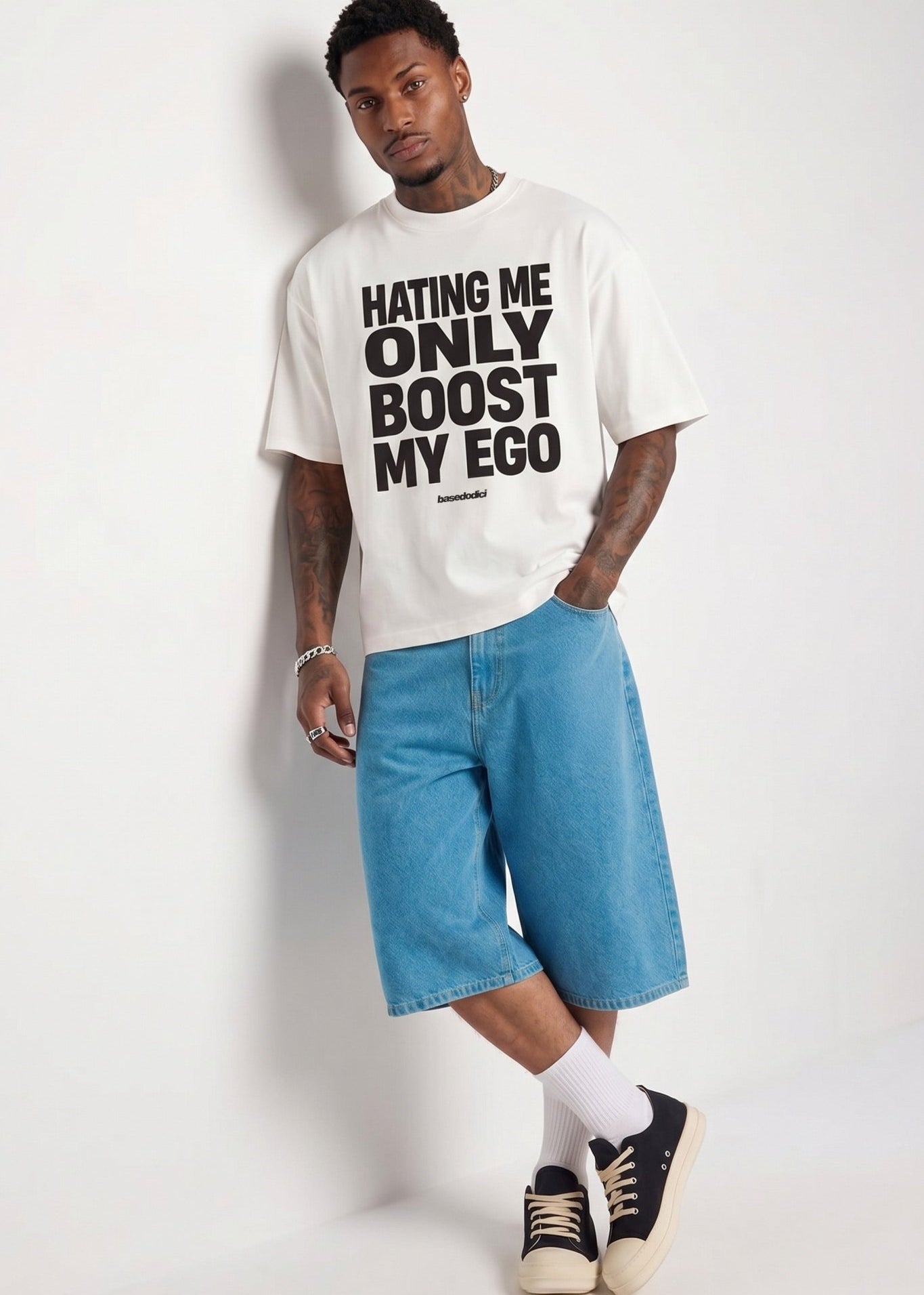 T-Shirt "DIVA" MyEgo White - BASEDODICI®