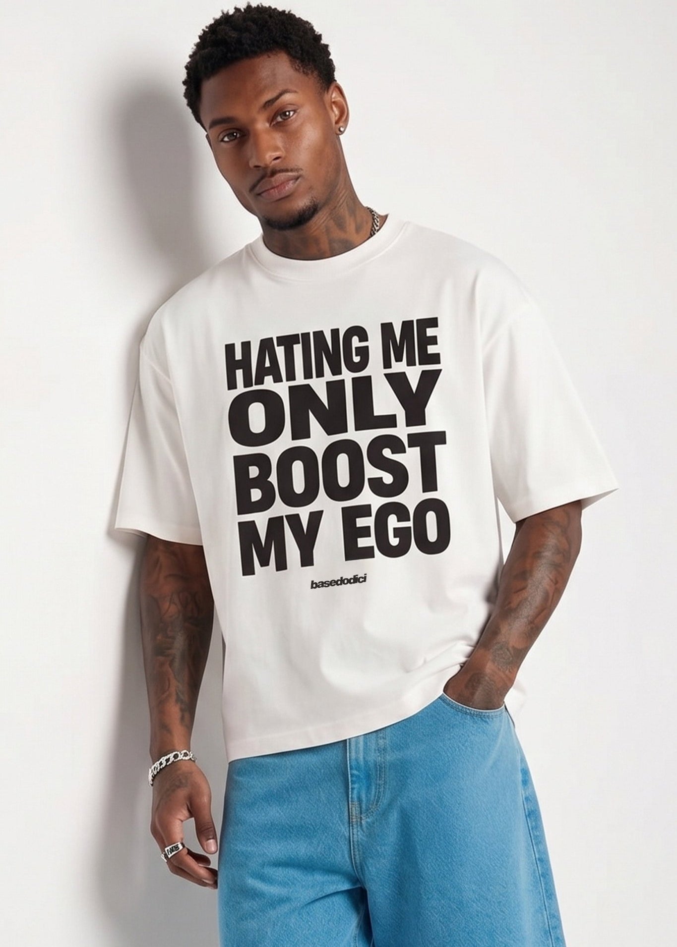 T-Shirt "DIVA" MyEgo White - BASEDODICI®