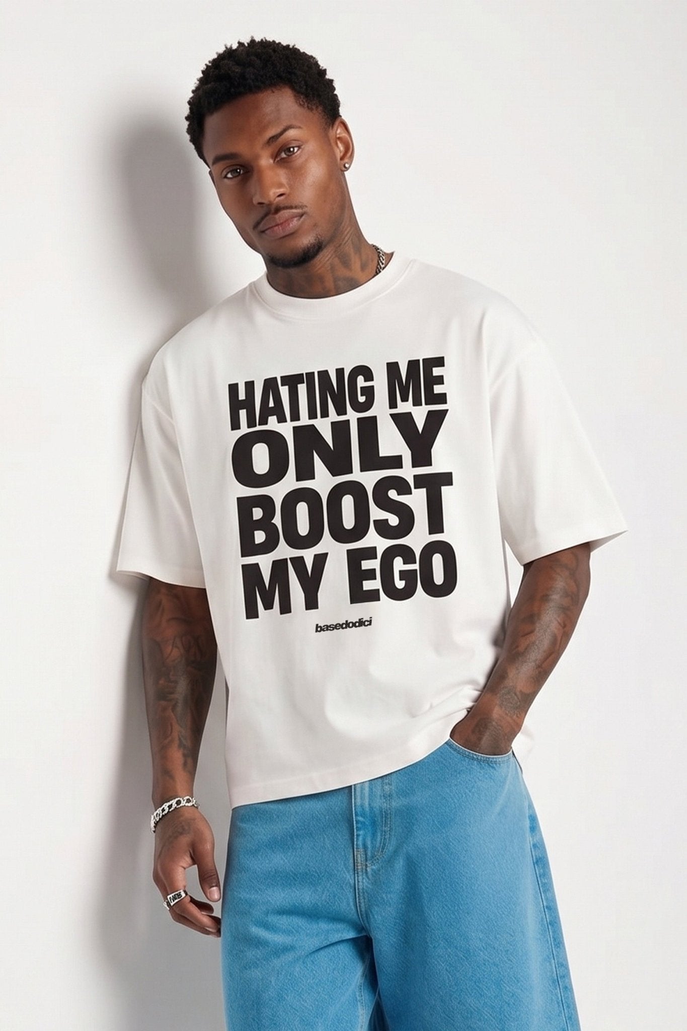 T-Shirt "DIVA" MyEgo White - BASEDODICI®