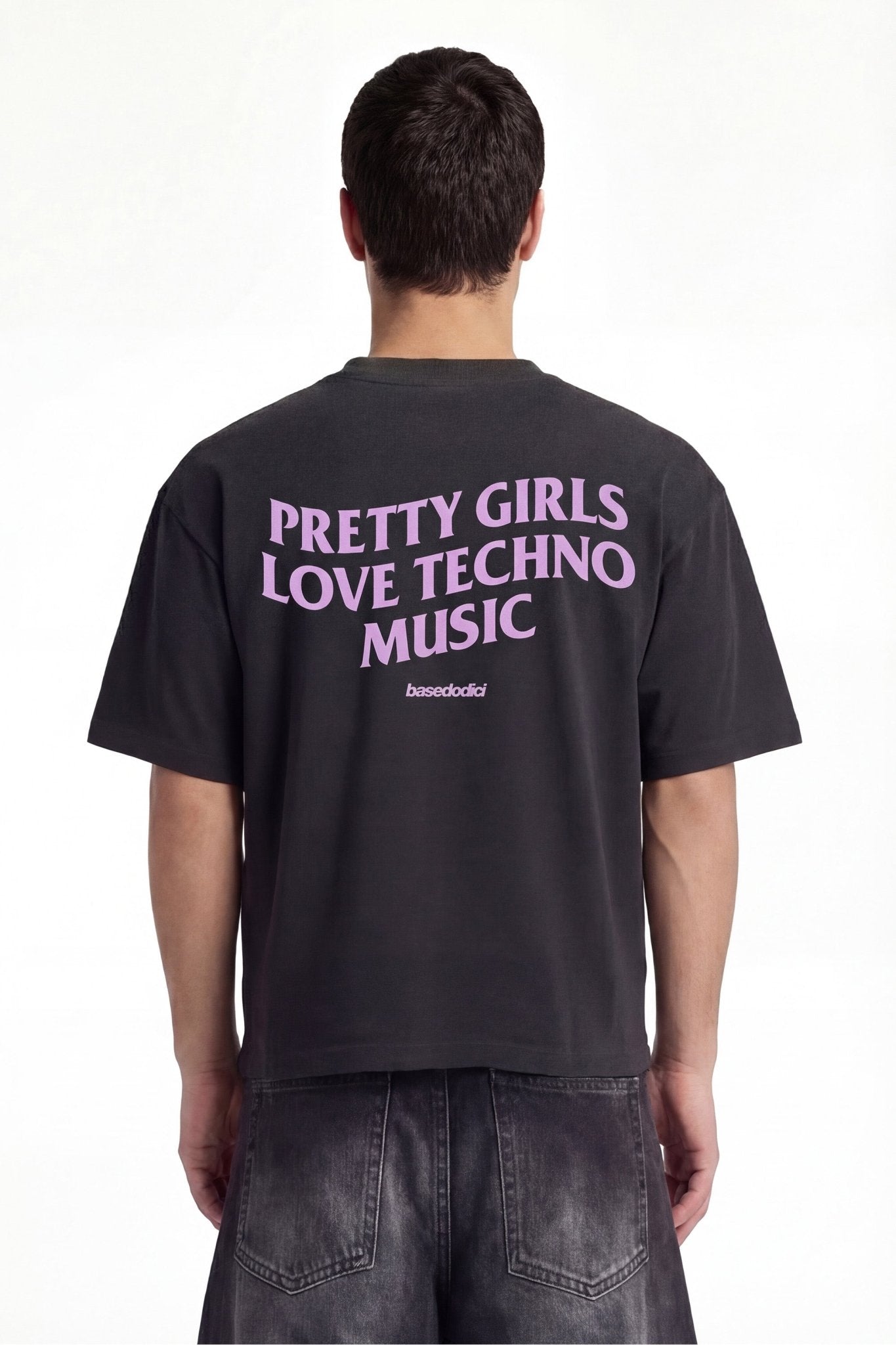 T-Shirt "DIVA" PrettyGirls Black/Pink - BASEDODICI®