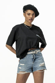 T-Shirt "DIVA" PrettyGirls Black/White - BASEDODICI®