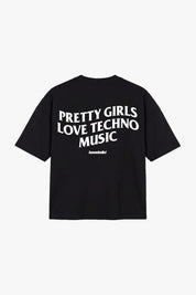 T-Shirt "DIVA" PrettyGirls Black/White - BASEDODICI®