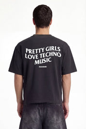 T-Shirt "DIVA" PrettyGirls Black/White - BASEDODICI®