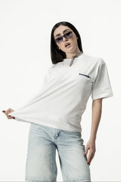 T-Shirt "DIVA" PrettyGirls White/Black - BASEDODICI®
