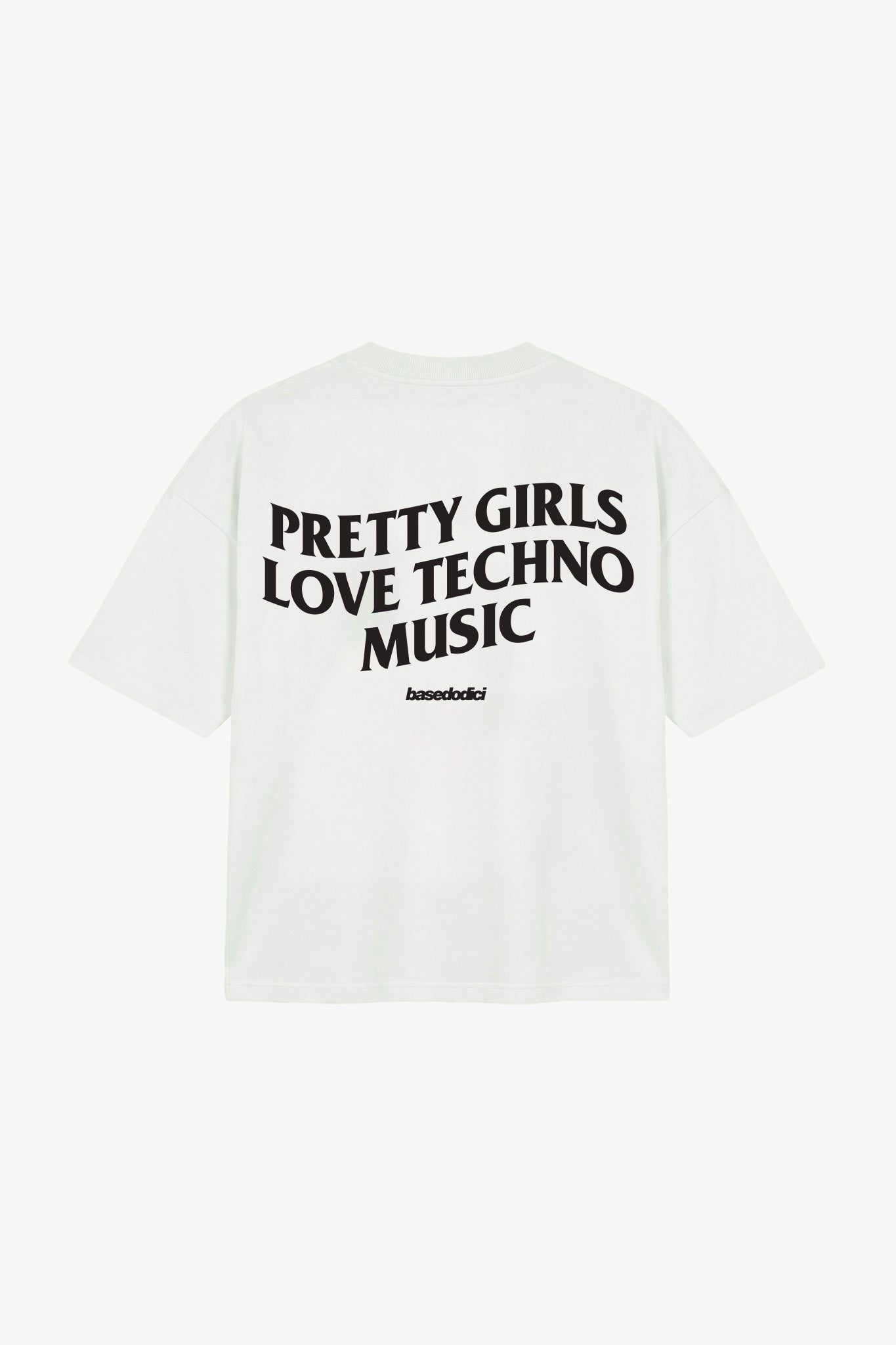 T-Shirt "DIVA" PrettyGirls White/Black - BASEDODICI®