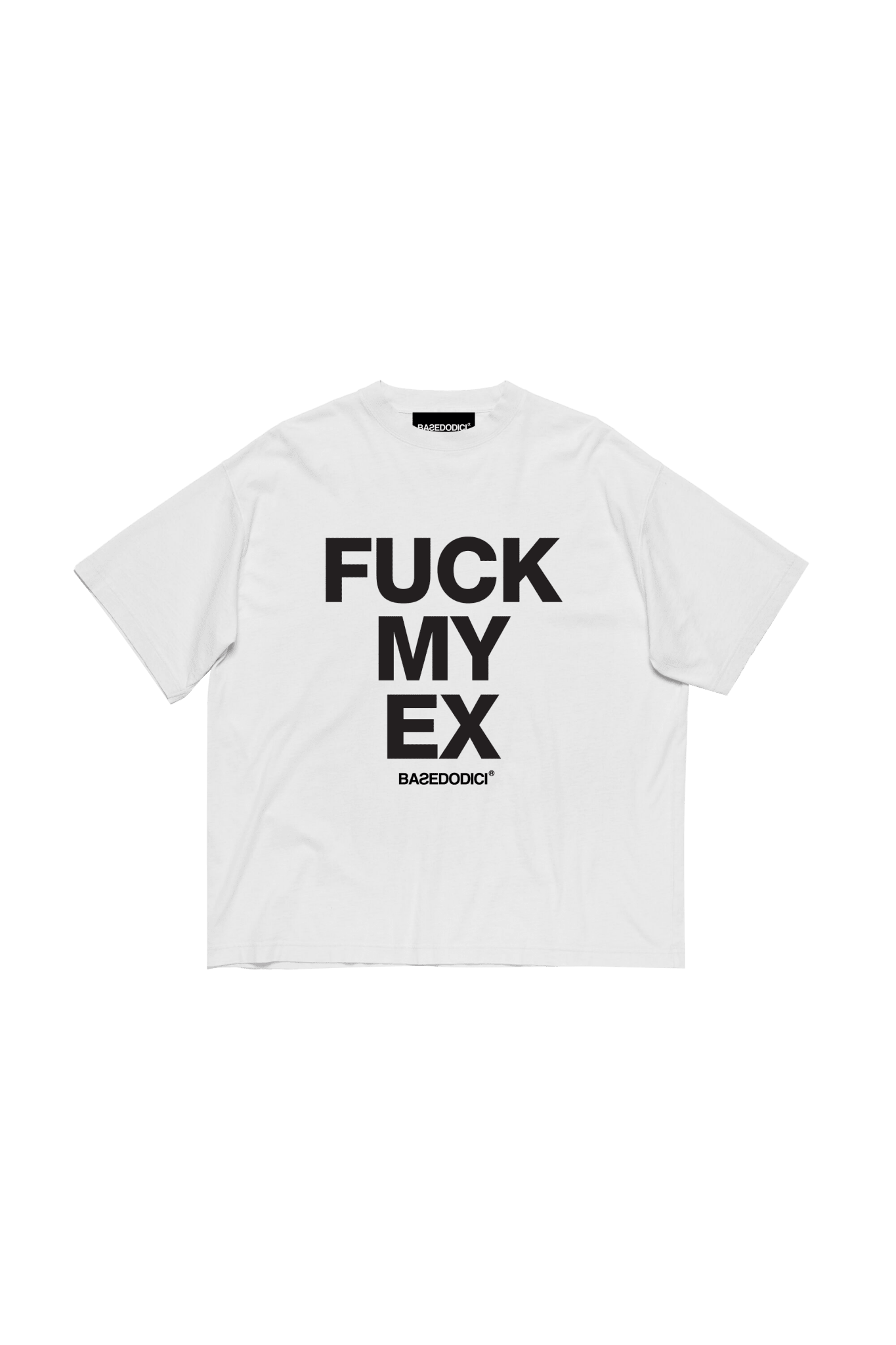 T-Shirt “FLASHCAPSULE” FCK'MY'EX White - BASEDODICI®