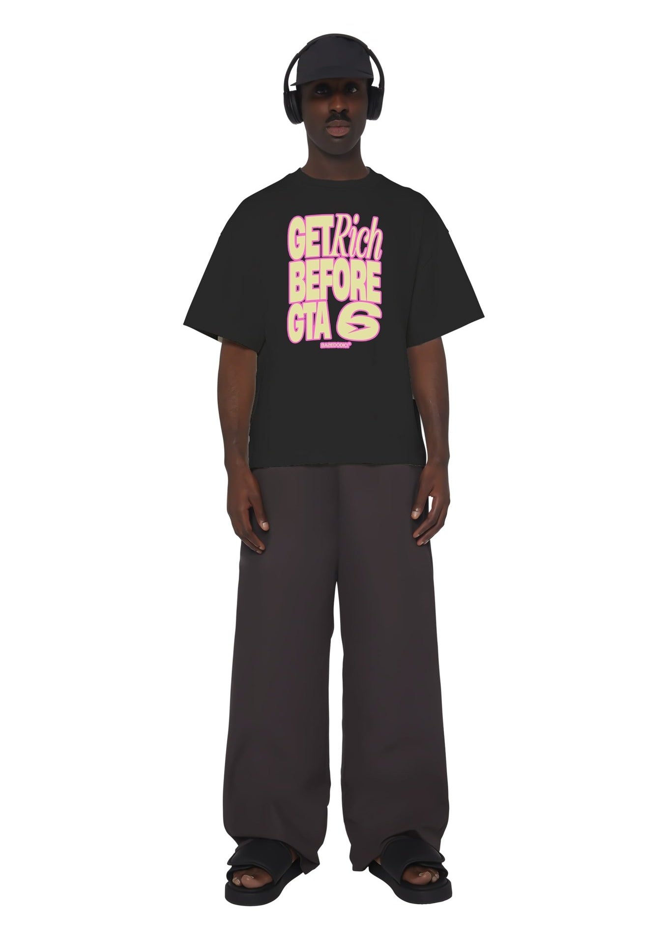 T-Shirt “FLASHCAPSULE” GTA Black - BASEDODICI®