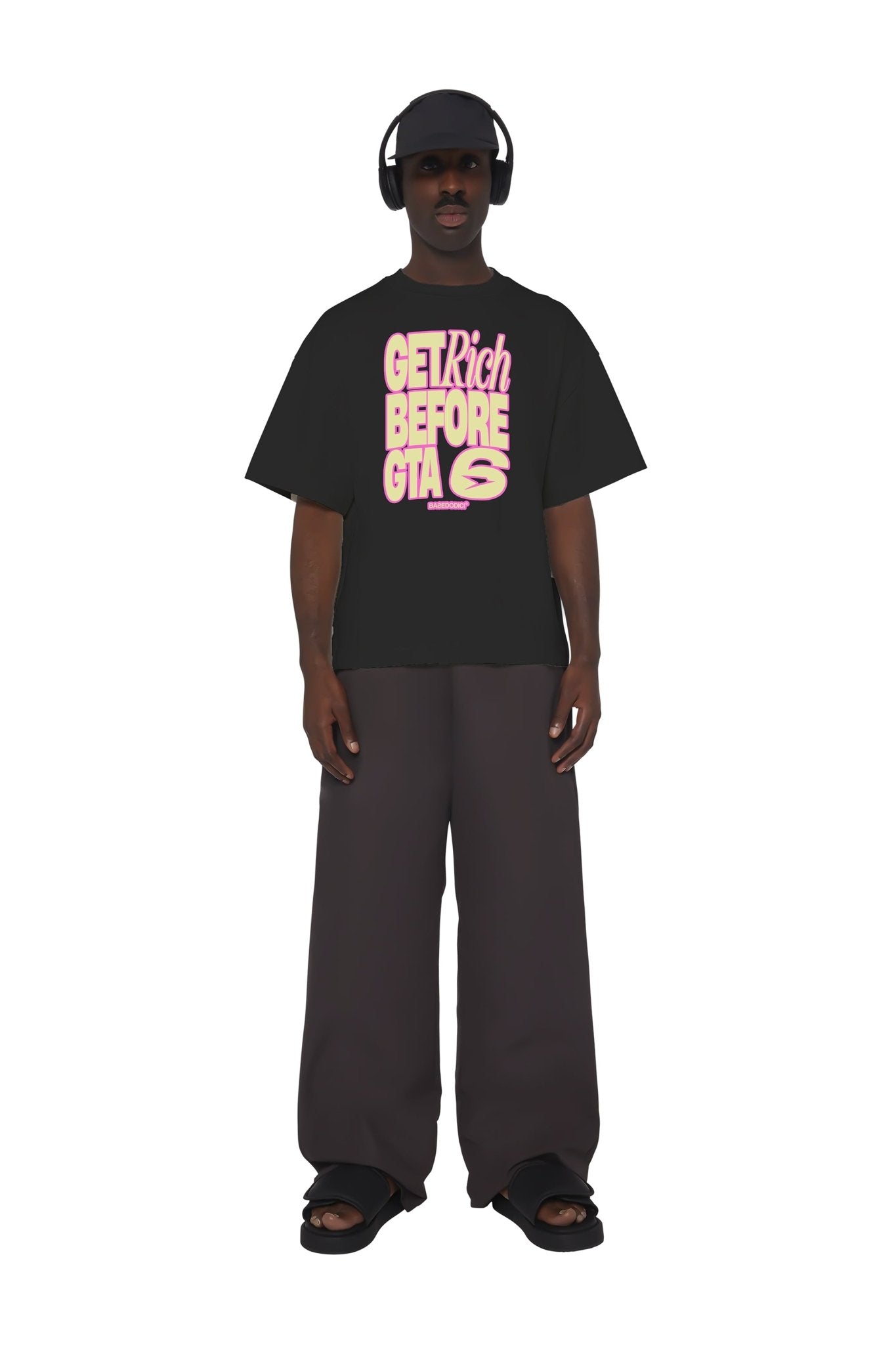 T-Shirt “FLASHCAPSULE” GTA Black - BASEDODICI®