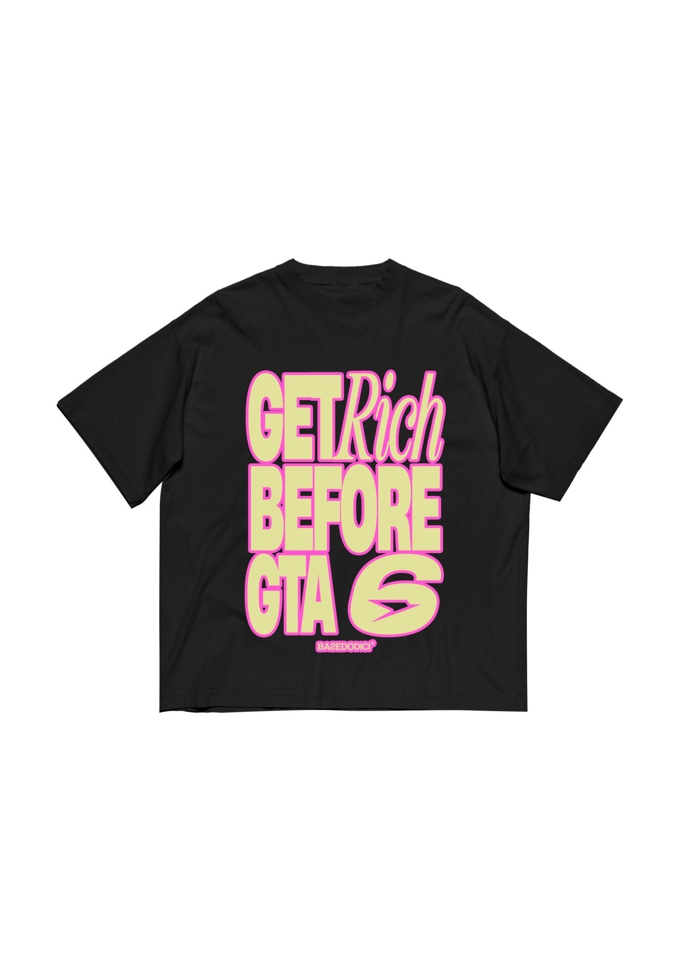 T-Shirt “FLASHCAPSULE” GTA Black - BASEDODICI®