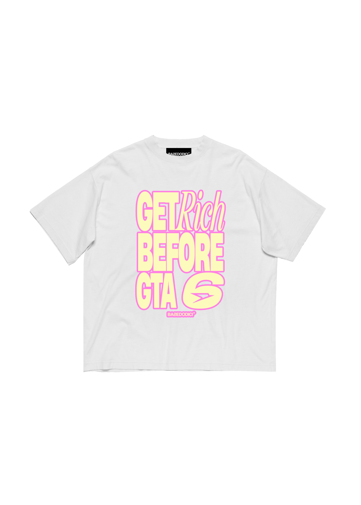 T-Shirt “FLASHCAPSULE” GTA White - BASEDODICI®