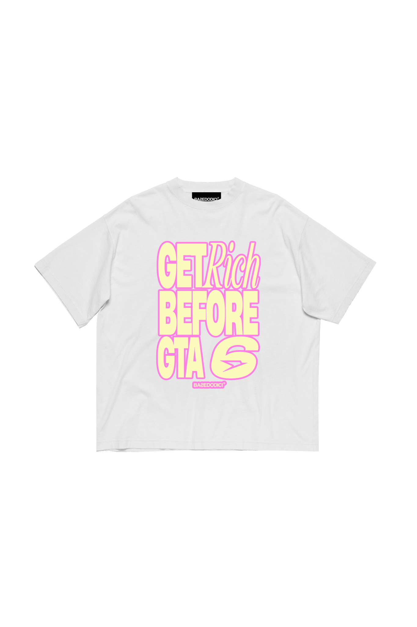 T-Shirt “FLASHCAPSULE” GTA White - BASEDODICI®