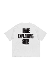 T-Shirt “FLASHCAPSULE” HATE White - BASEDODICI®