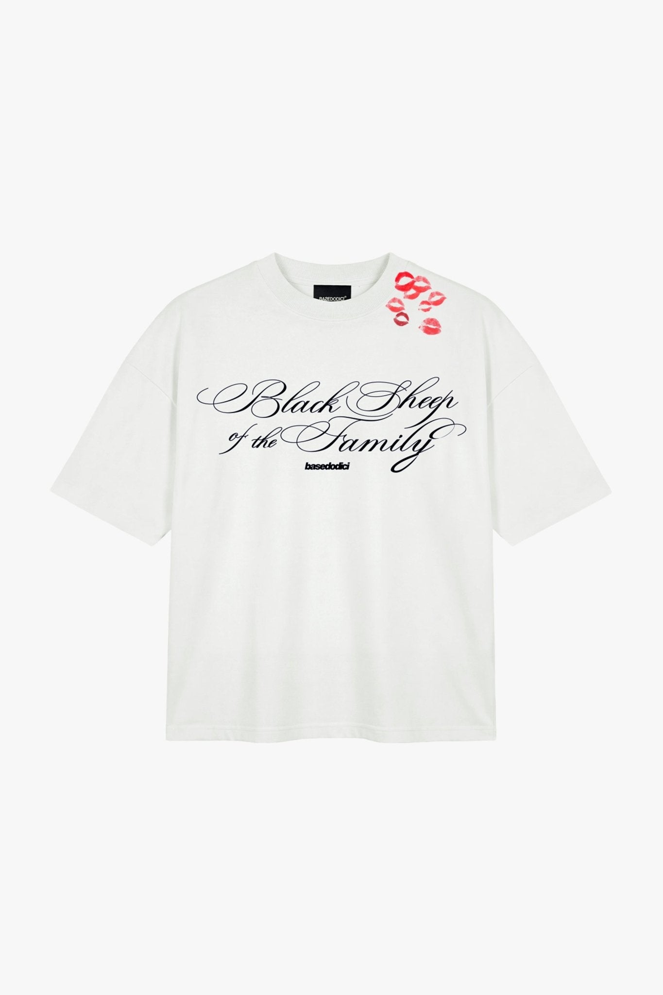 T-Shirt "FOR DREAMERS" Kiss White - BASEDODICI®