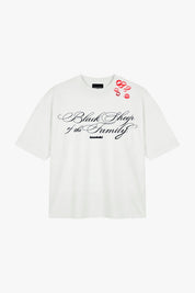 T-Shirt "FOR DREAMERS" Kiss White - BASEDODICI®