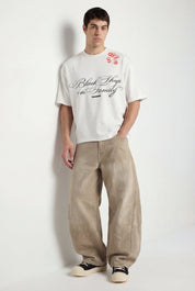 T-Shirt "FOR DREAMERS" Kiss White - BASEDODICI®