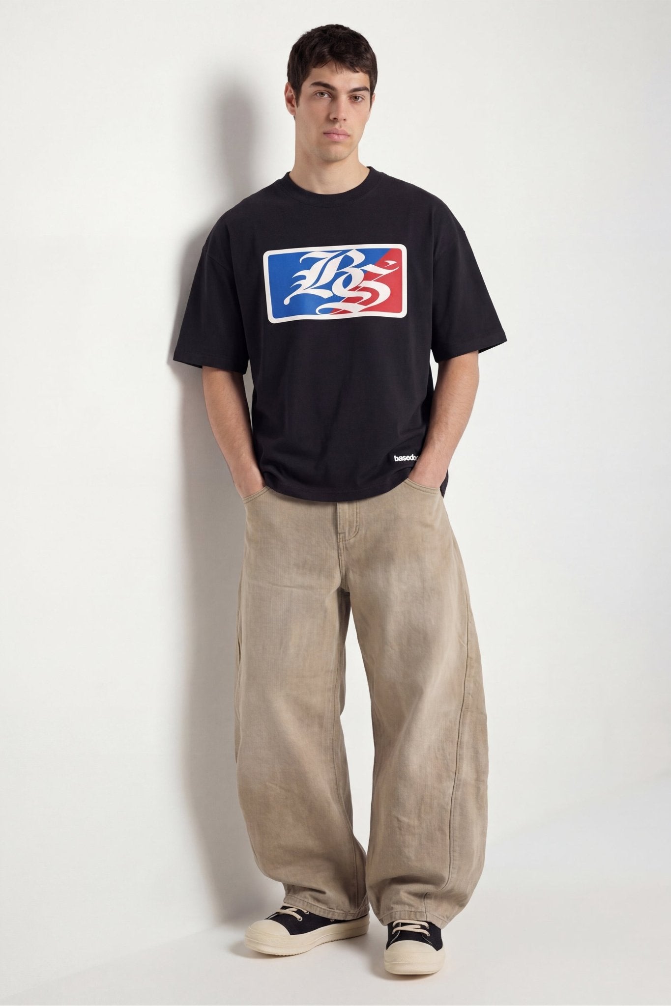 T-Shirt "FOR DREAMERS" League Black - BASEDODICI®