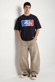T-Shirt "FOR DREAMERS" League Black - BASEDODICI®