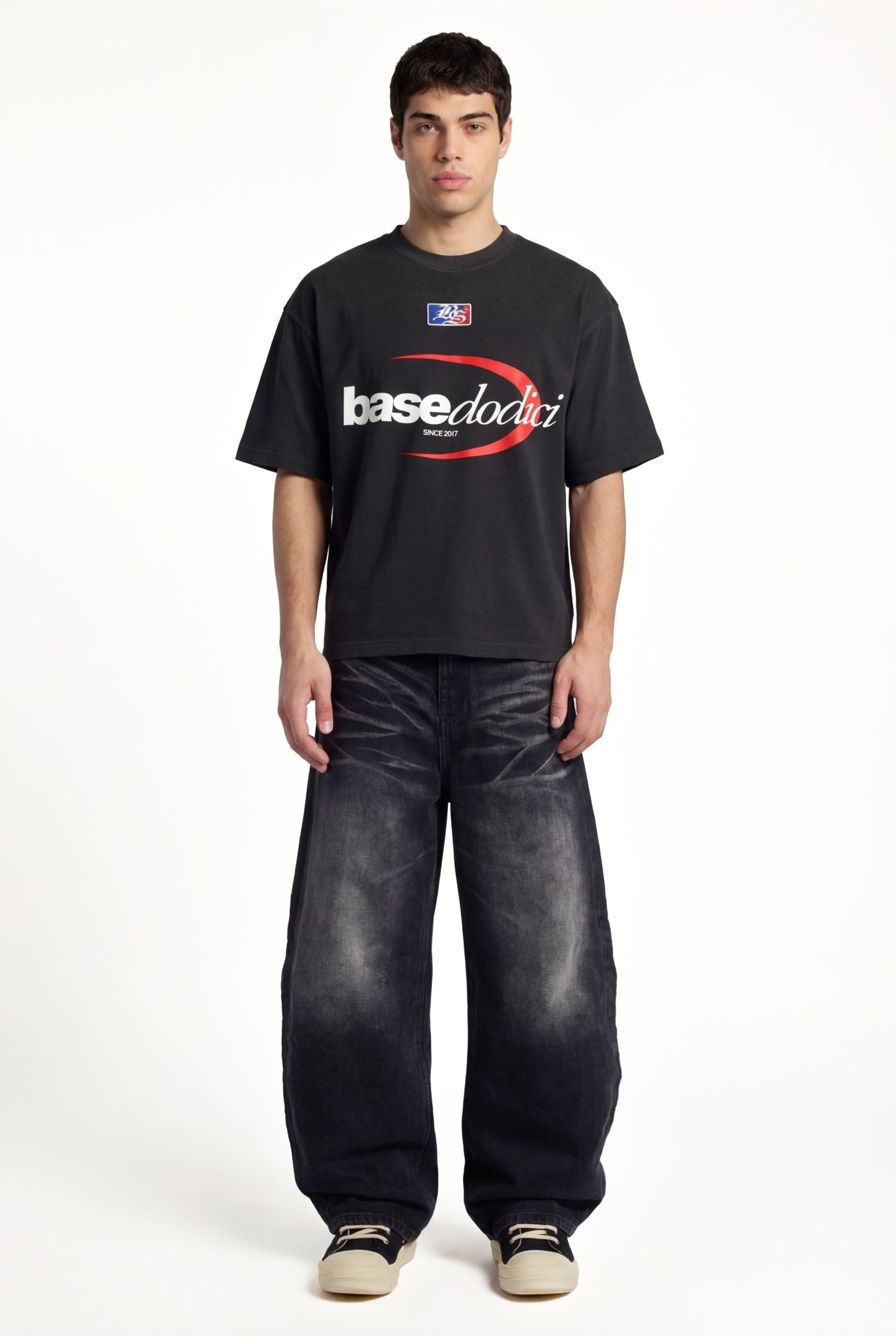 T-Shirt "FOR DREAMERS" Logo Black - BASEDODICI®