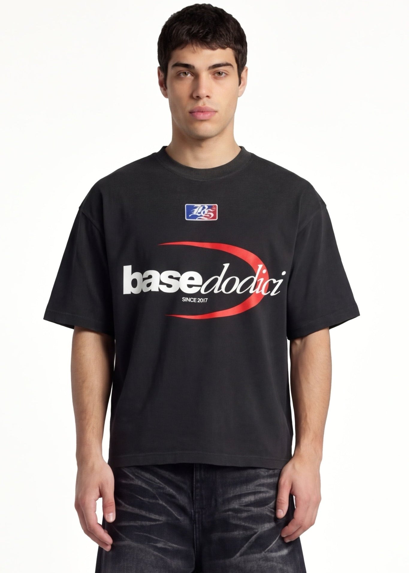 T-Shirt "FOR DREAMERS" Logo Black - BASEDODICI®