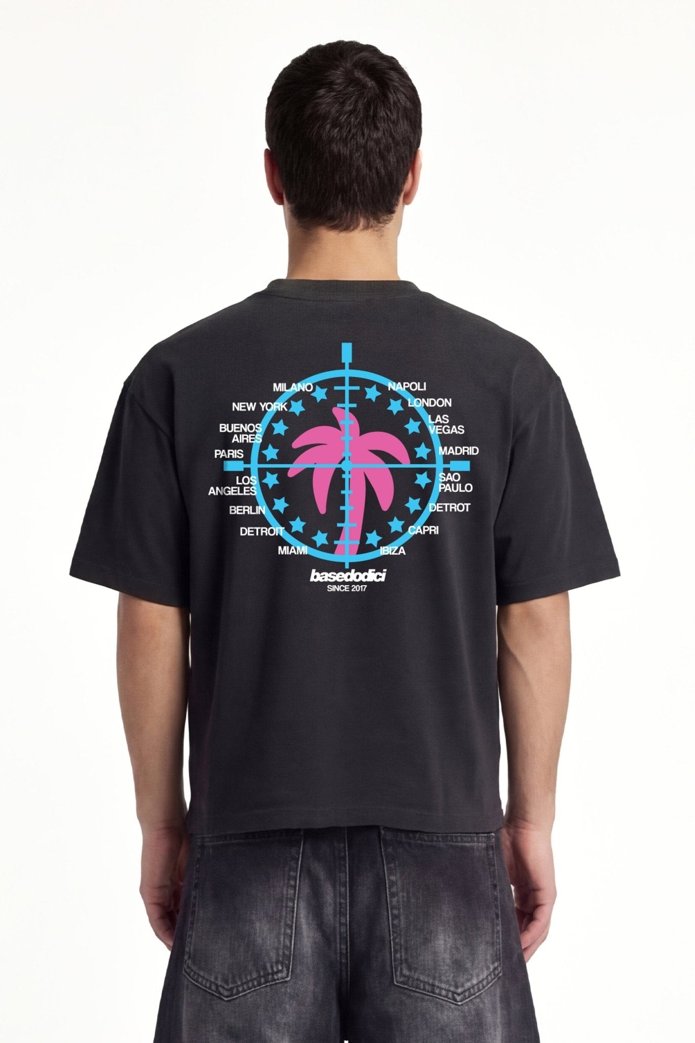 T-Shirt "FOR DREAMERS" Tour Black - BASEDODICI®