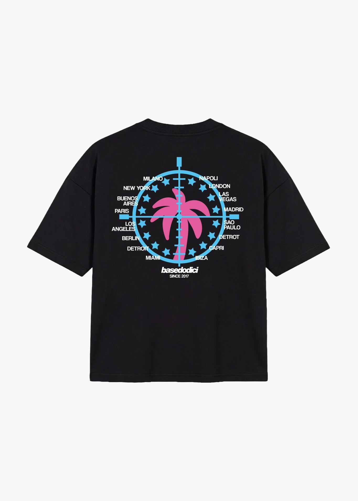 T-Shirt "FOR DREAMERS" Tour Black - BASEDODICI®