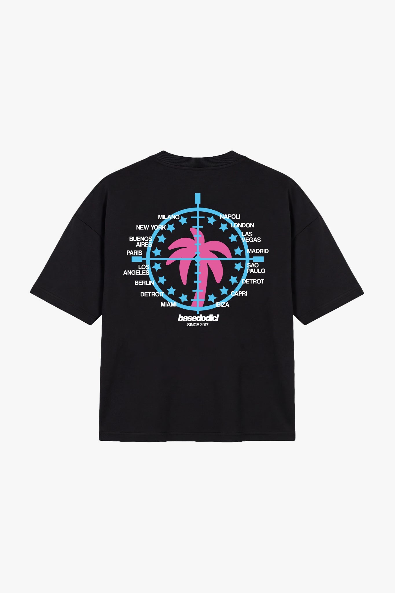 T-Shirt "FOR DREAMERS" Tour Black - BASEDODICI®