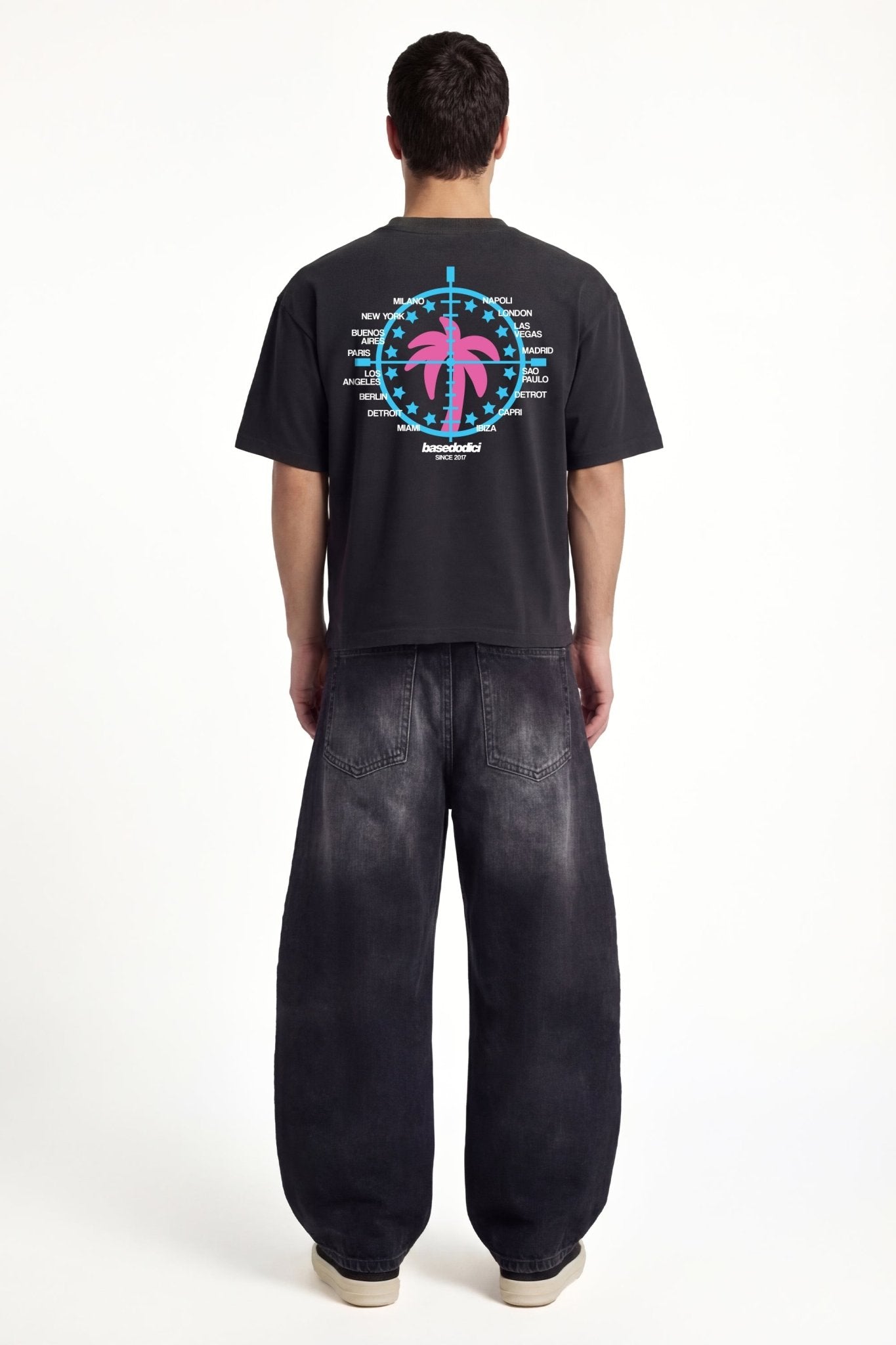 T-Shirt "FOR DREAMERS" Tour Black - BASEDODICI®