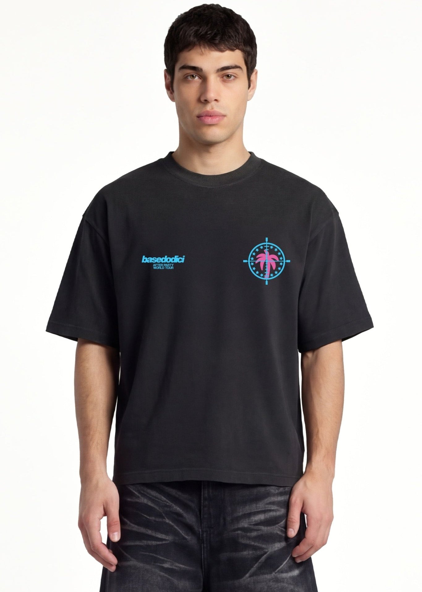 T-Shirt "FOR DREAMERS" Tour Black - BASEDODICI®