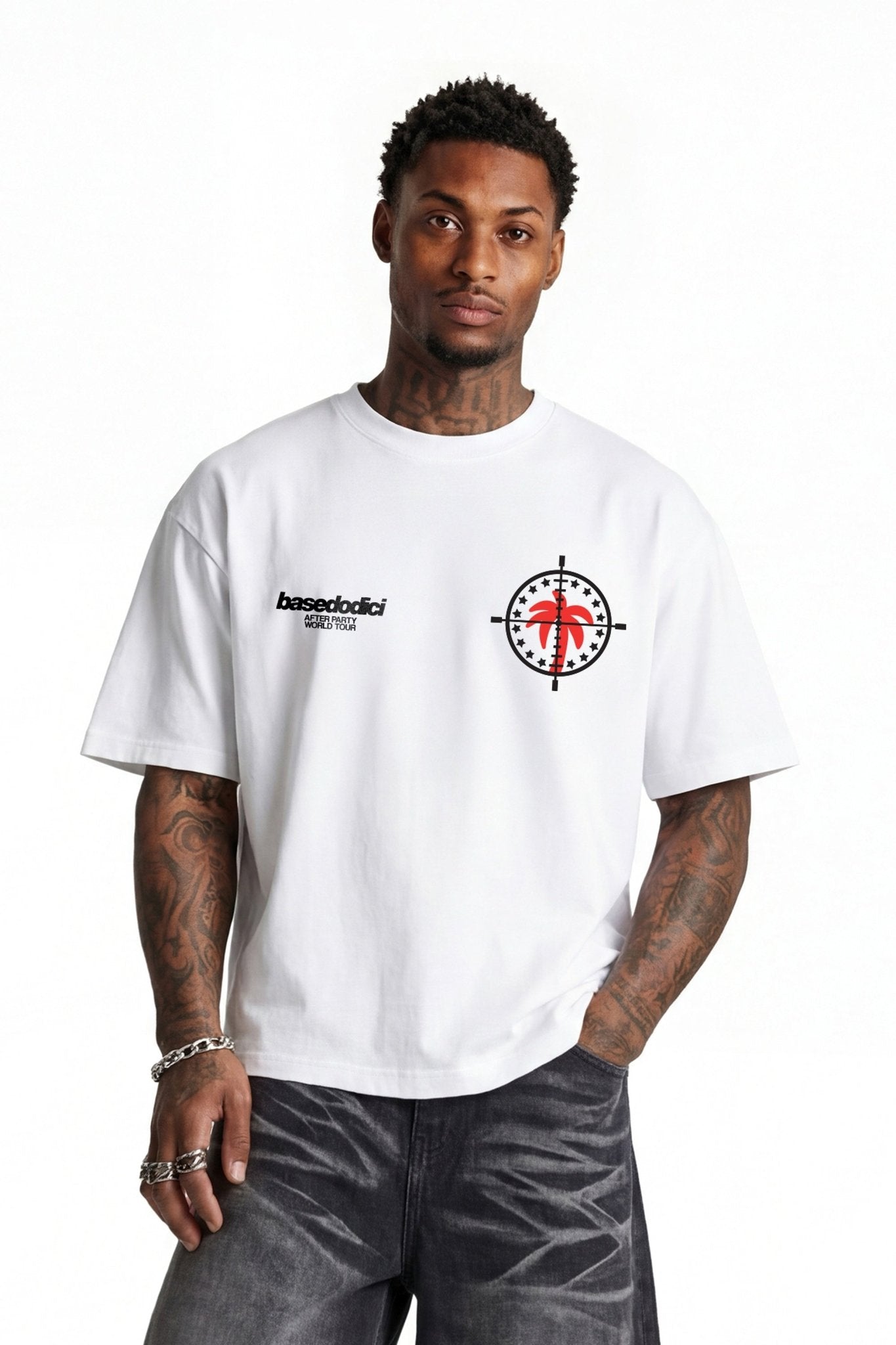 T-Shirt "FOR DREAMERS" Tour White - BASEDODICI®