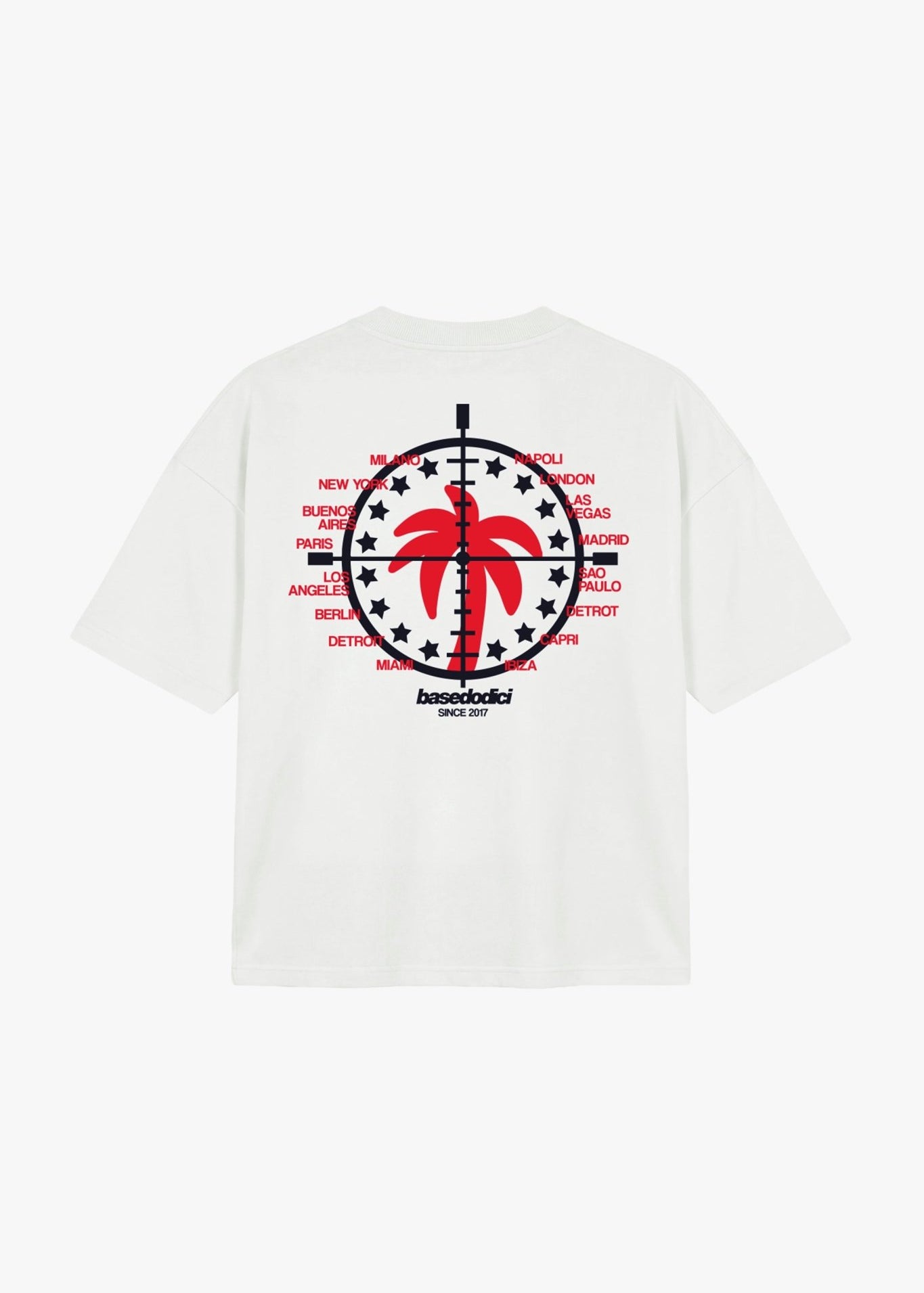 T-Shirt "FOR DREAMERS" Tour White - BASEDODICI®