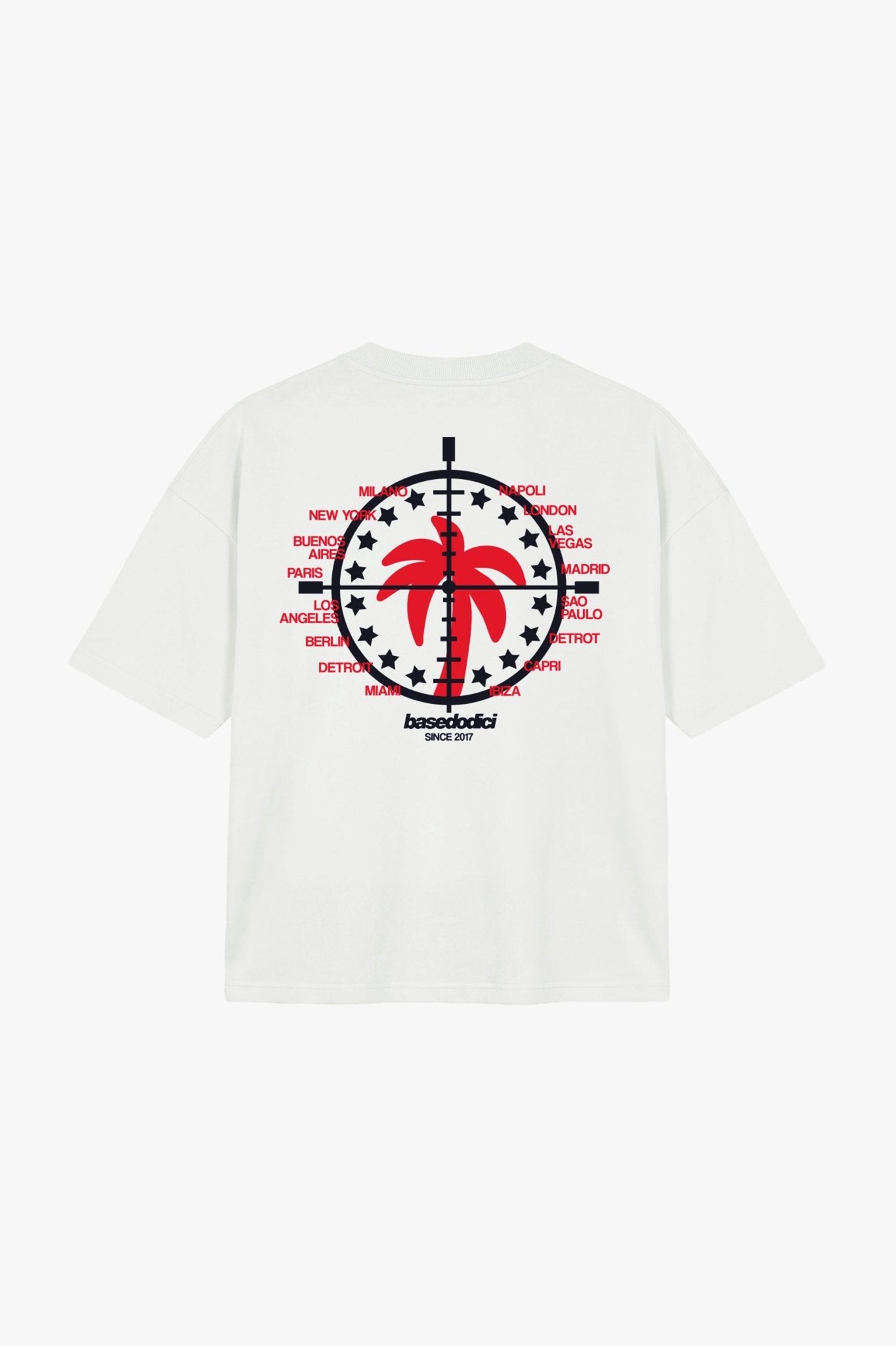 T-Shirt "FOR DREAMERS" Tour White - BASEDODICI®