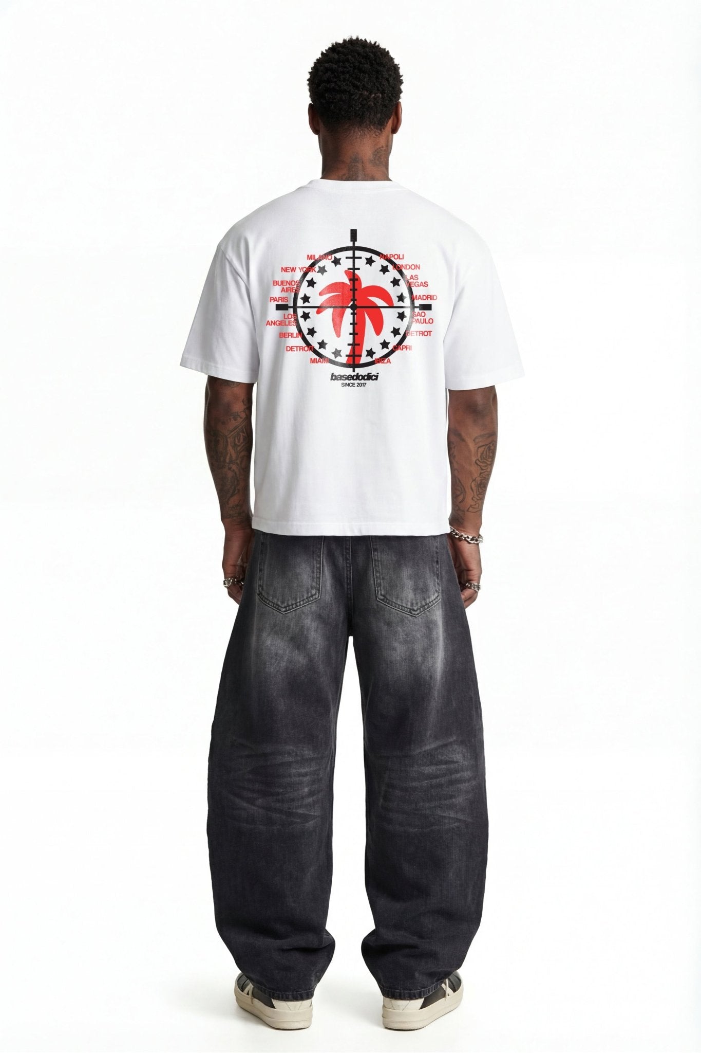 T-Shirt "FOR DREAMERS" Tour White - BASEDODICI®